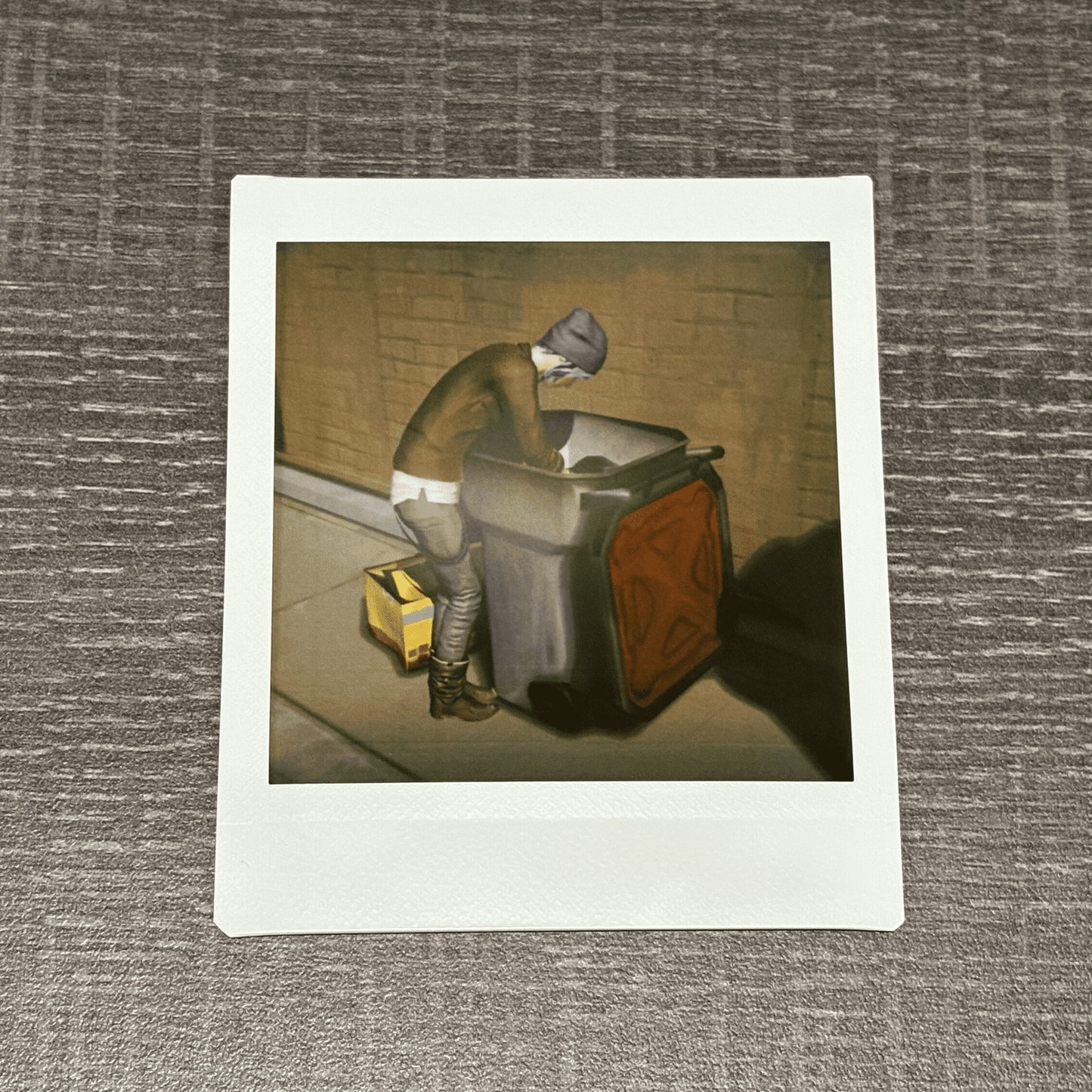 Chloe Scavenging Instant Photo