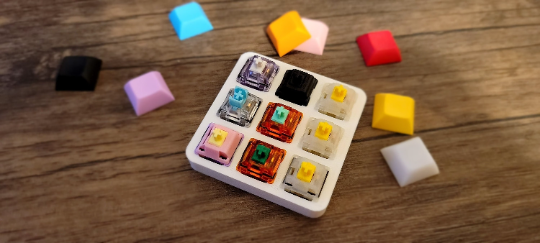 Switch Testers with Keycaps