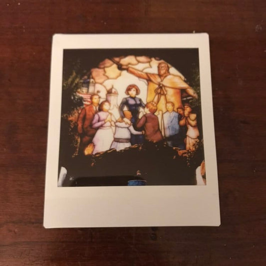 Elizabeth Mural & Comstock Instant Photo